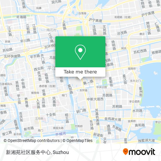 新湘苑社区服务中心 map
