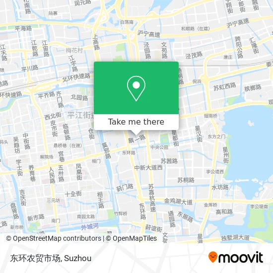 东环农贸市场 map