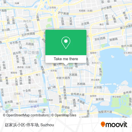 赵家浜小区-停车场 map