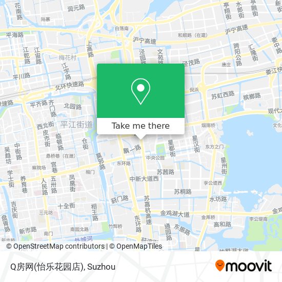 Q房网(怡乐花园店) map