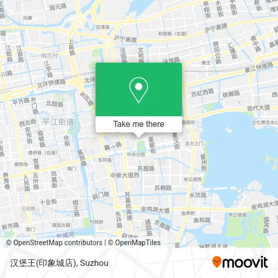 汉堡王(印象城店) map