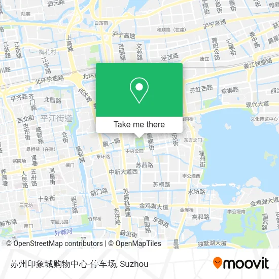 苏州印象城购物中心-停车场 map