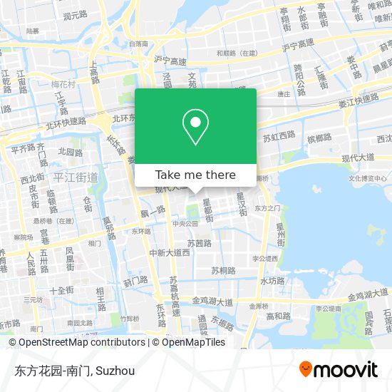 东方花园-南门 map