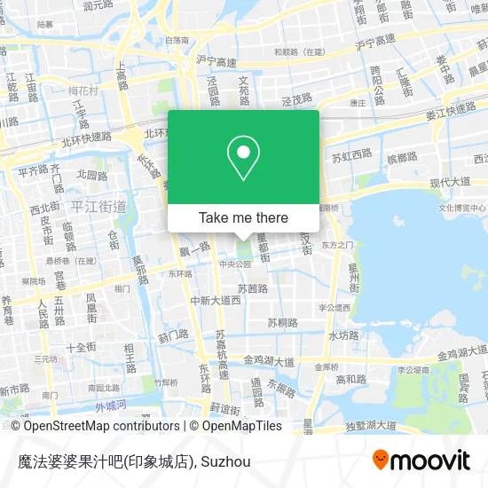 魔法婆婆果汁吧(印象城店) map