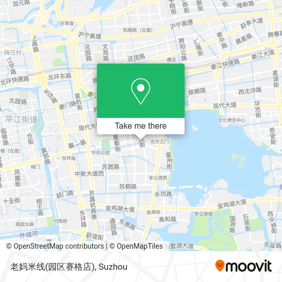 老妈米线(园区赛格店) map