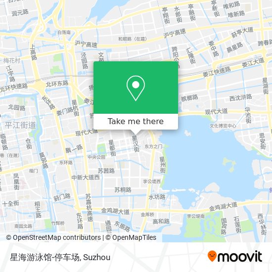 星海游泳馆-停车场 map