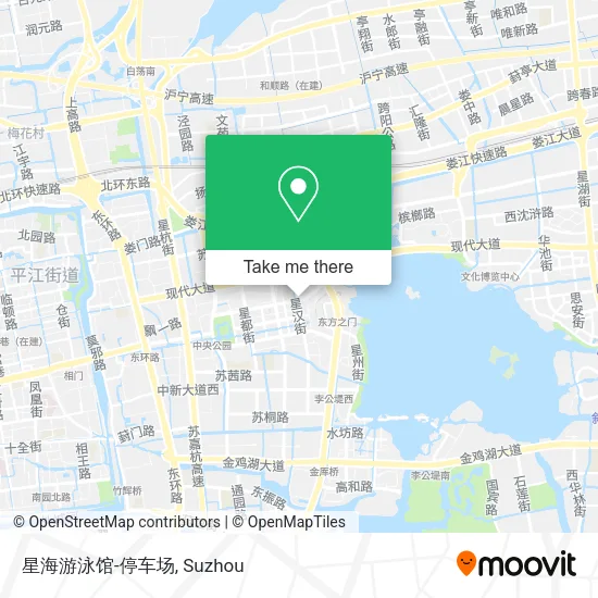 星海游泳馆-停车场 map