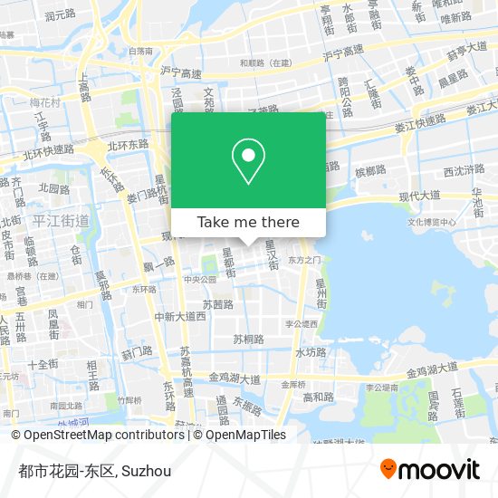 都市花园-东区 map