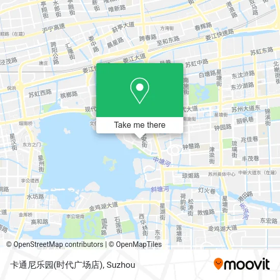 卡通尼乐园(时代广场店) map