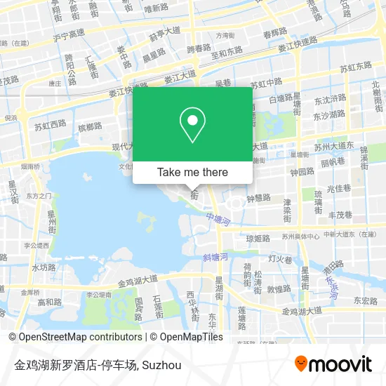 金鸡湖新罗酒店-停车场 map