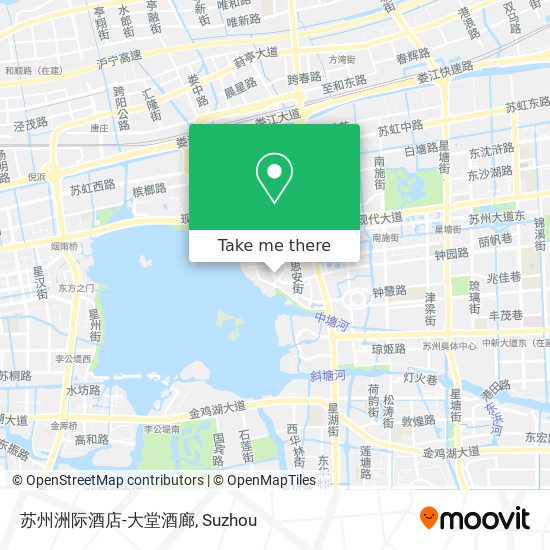 苏州洲际酒店-大堂酒廊 map