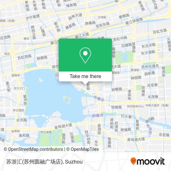 苏浙汇(苏州圆融广场店) map
