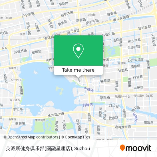 英派斯健身俱乐部(圆融星座店) map