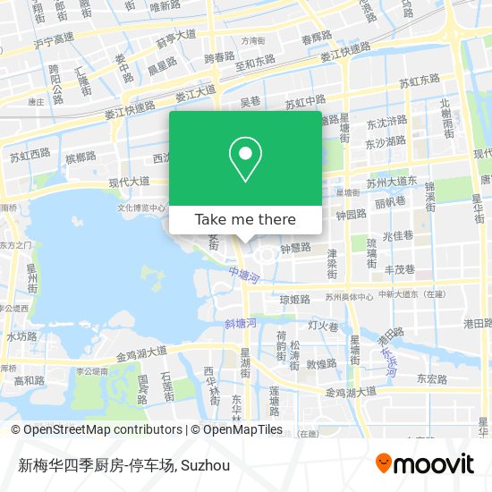 新梅华四季厨房-停车场 map