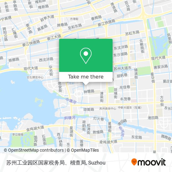 苏州工业园区国家税务局、稽查局 map