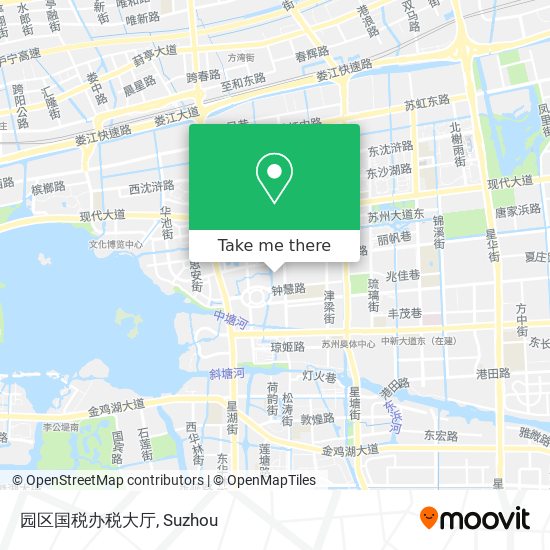 园区国税办税大厅 map