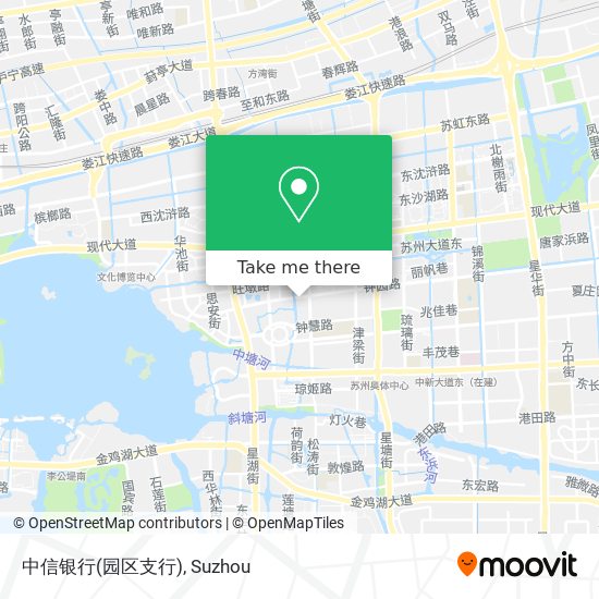 中信银行(园区支行) map