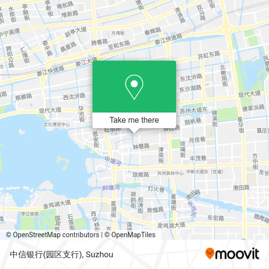 中信银行(园区支行) map