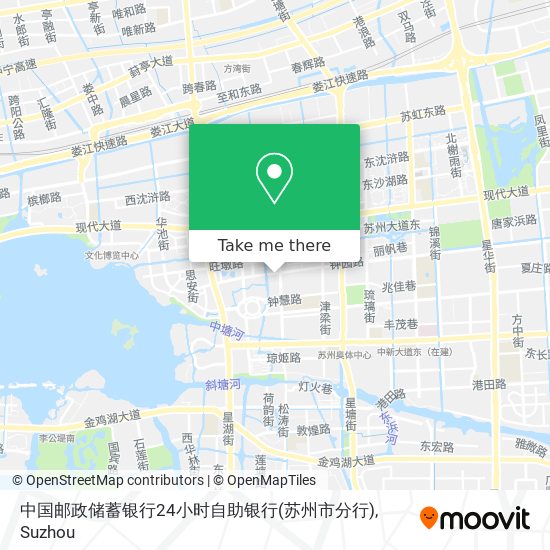 中国邮政储蓄银行24小时自助银行(苏州市分行) map