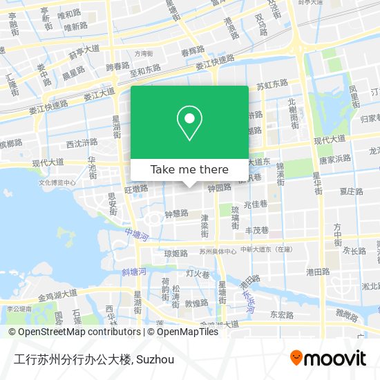 工行苏州分行办公大楼 map