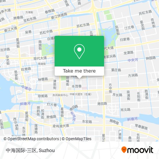 中海国际-三区 map
