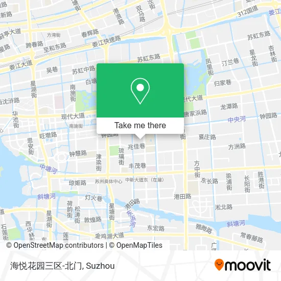 海悦花园三区-北门 map