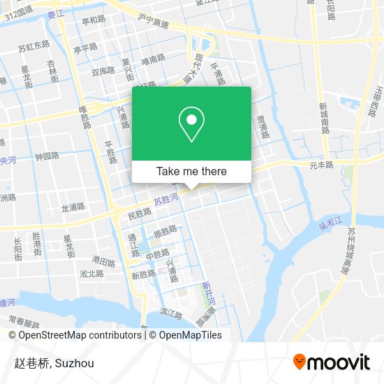 赵巷桥 map