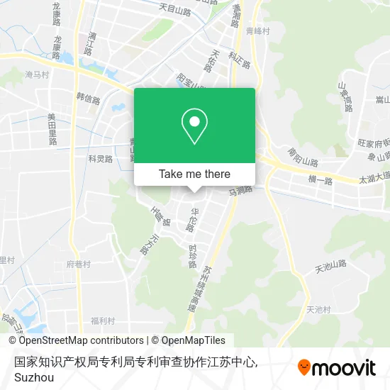 国家知识产权局专利局专利审查协作江苏中心 map