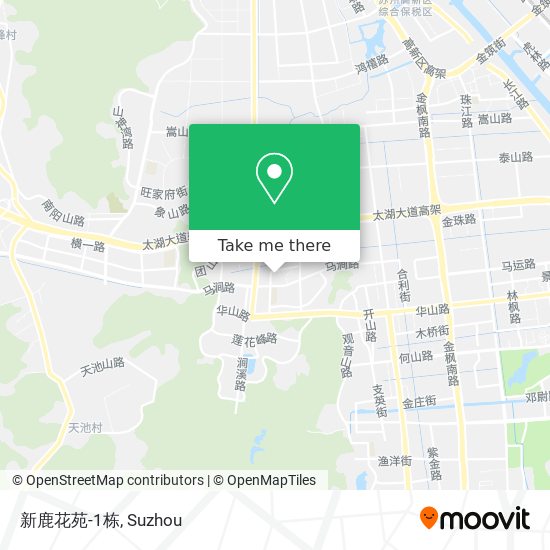 新鹿花苑-1栋 map