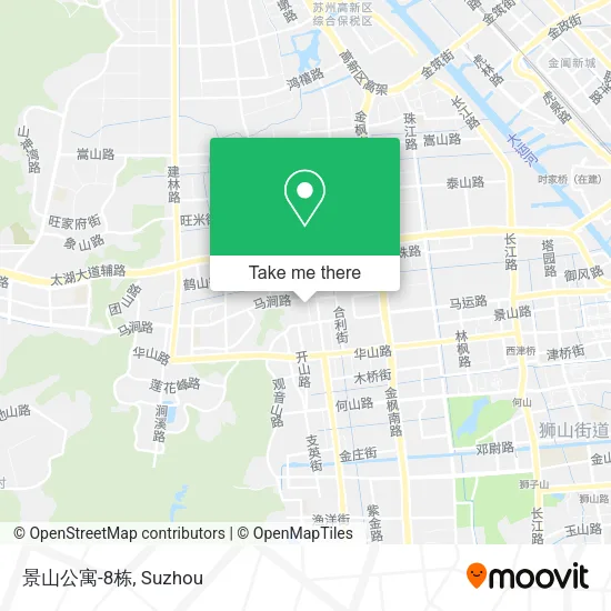 景山公寓-8栋 map