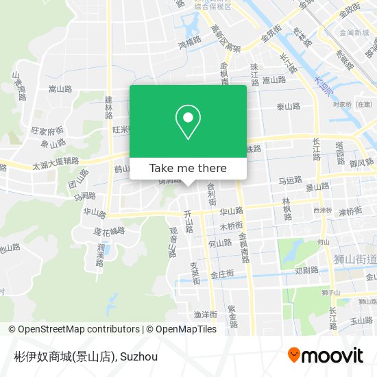 彬伊奴商城(景山店) map