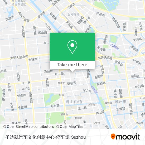 圣达凯汽车文化创意中心-停车场 map