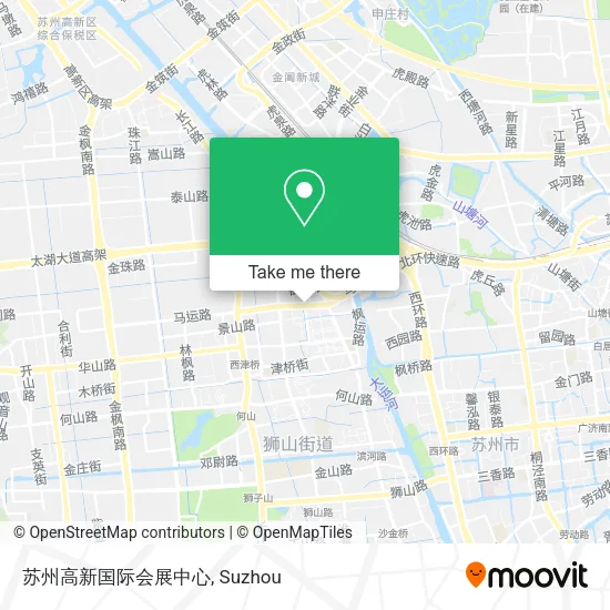 苏州高新国际会展中心 map