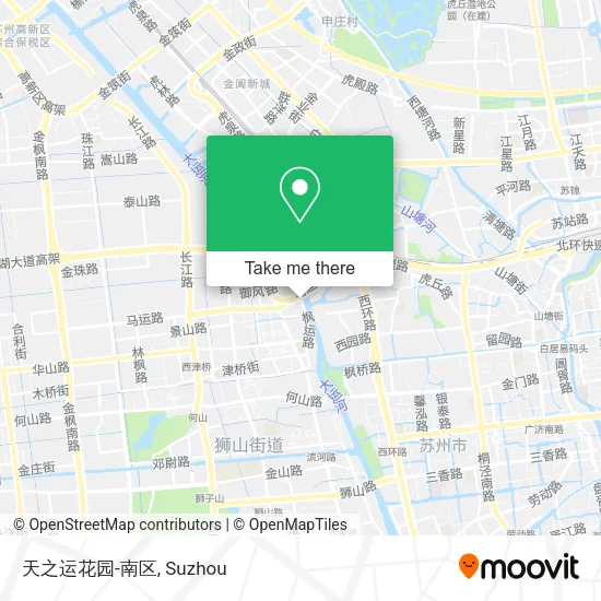 天之运花园-南区 map