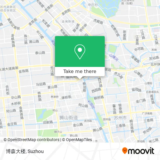 博森大楼 map