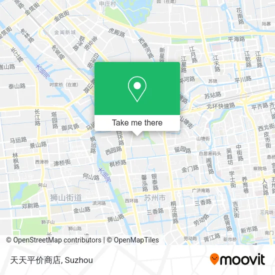 天天平价商店 map