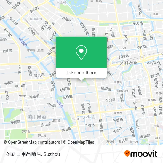 创新日用品商店 map