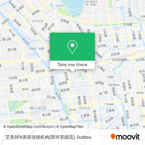 艾美SPA美容连锁机构(西环景园店) map