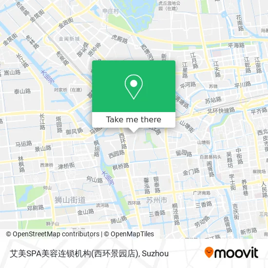 艾美SPA美容连锁机构(西环景园店) map