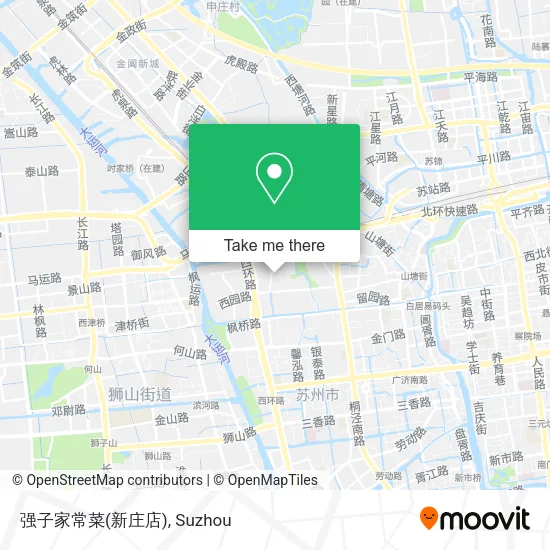 强子家常菜(新庄店) map