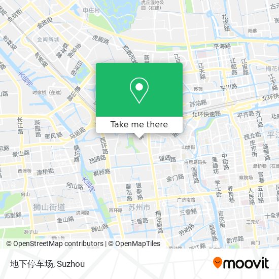 地下停车场 map