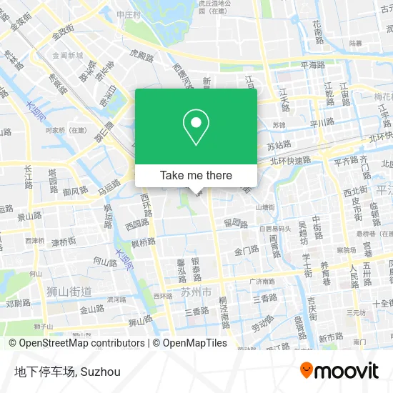 地下停车场 map