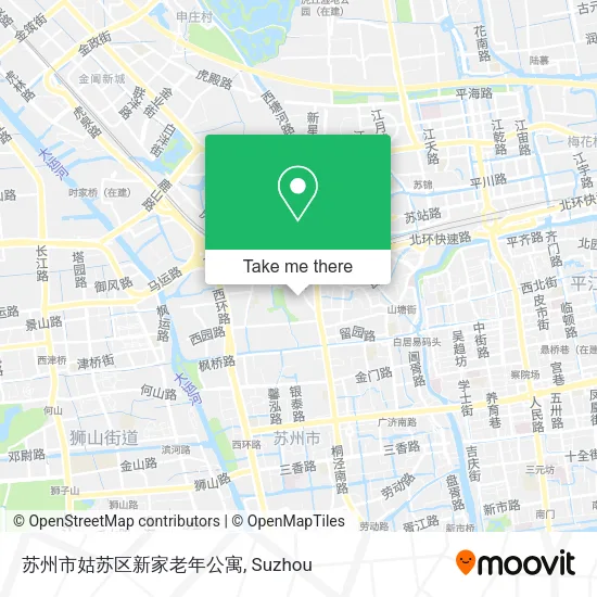 苏州市姑苏区新家老年公寓 map