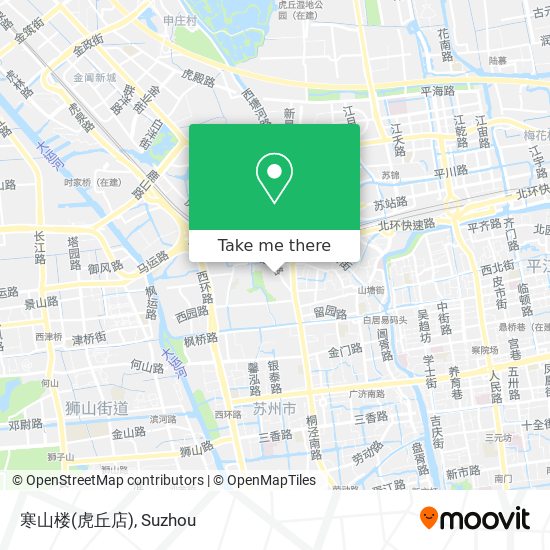 寒山楼(虎丘店) map