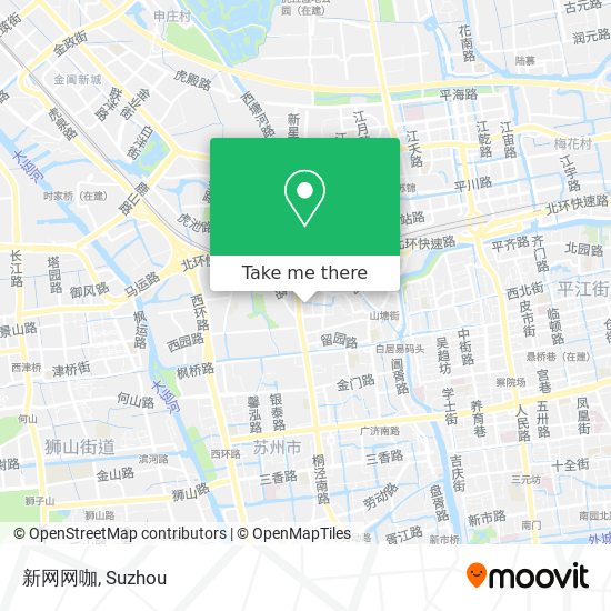 新网网咖 map