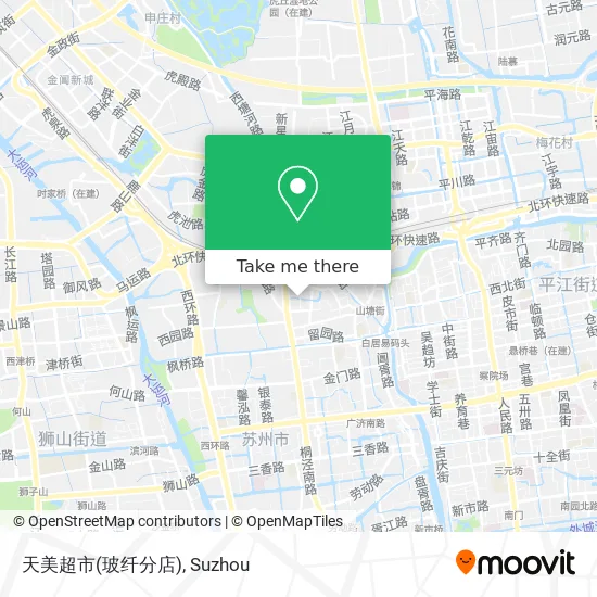 天美超市(玻纤分店) map