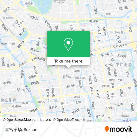 皇宫浴场 map