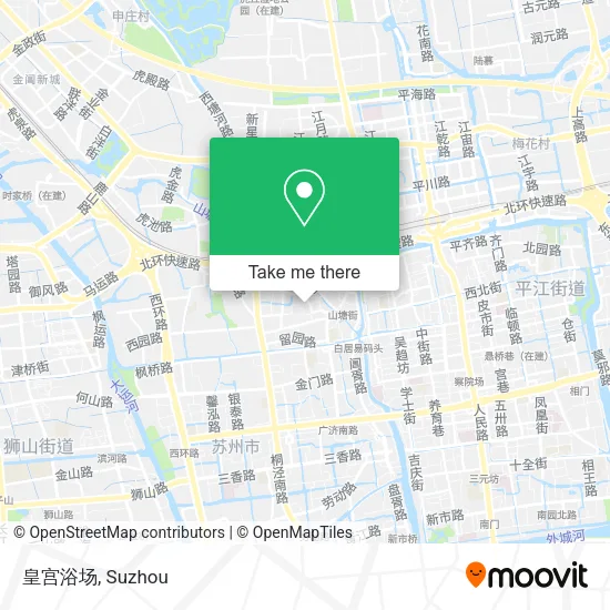 皇宫浴场 map