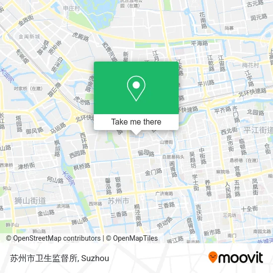 苏州市卫生监督所 map