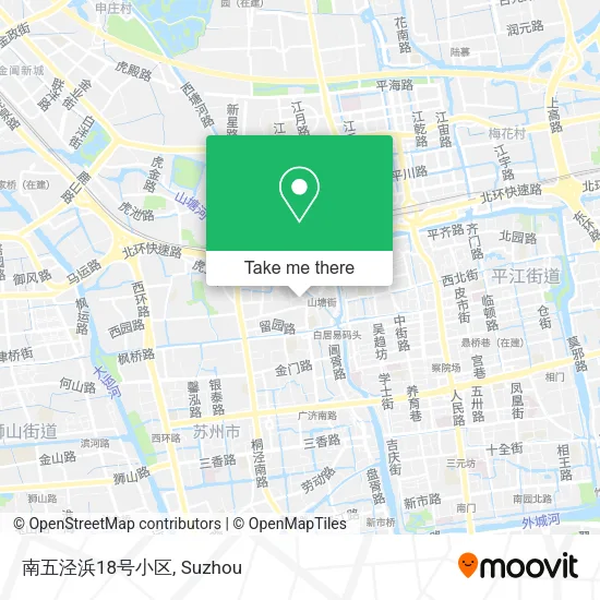 南五泾浜18号小区 map